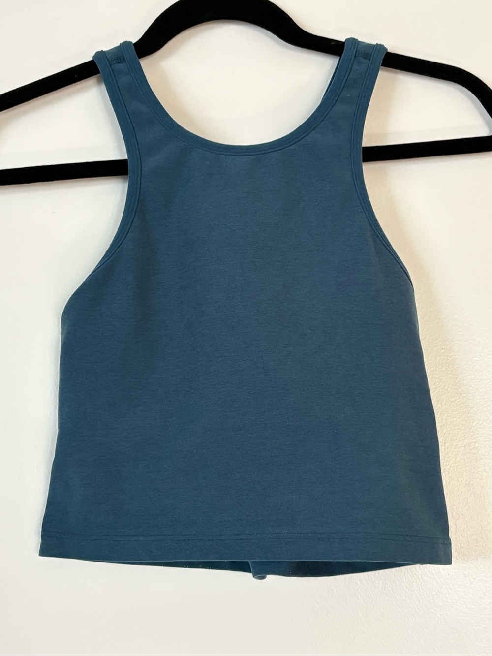 Beyond Yoga Spacedye High Neck Crop Tank - Teal Size M